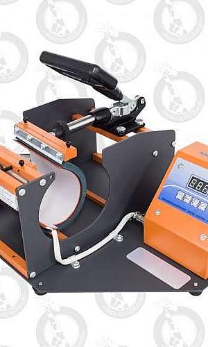 Prensa térmica digital para copos e canecas personalizadas Prensa térmica digital para copos e canecas personalizadas